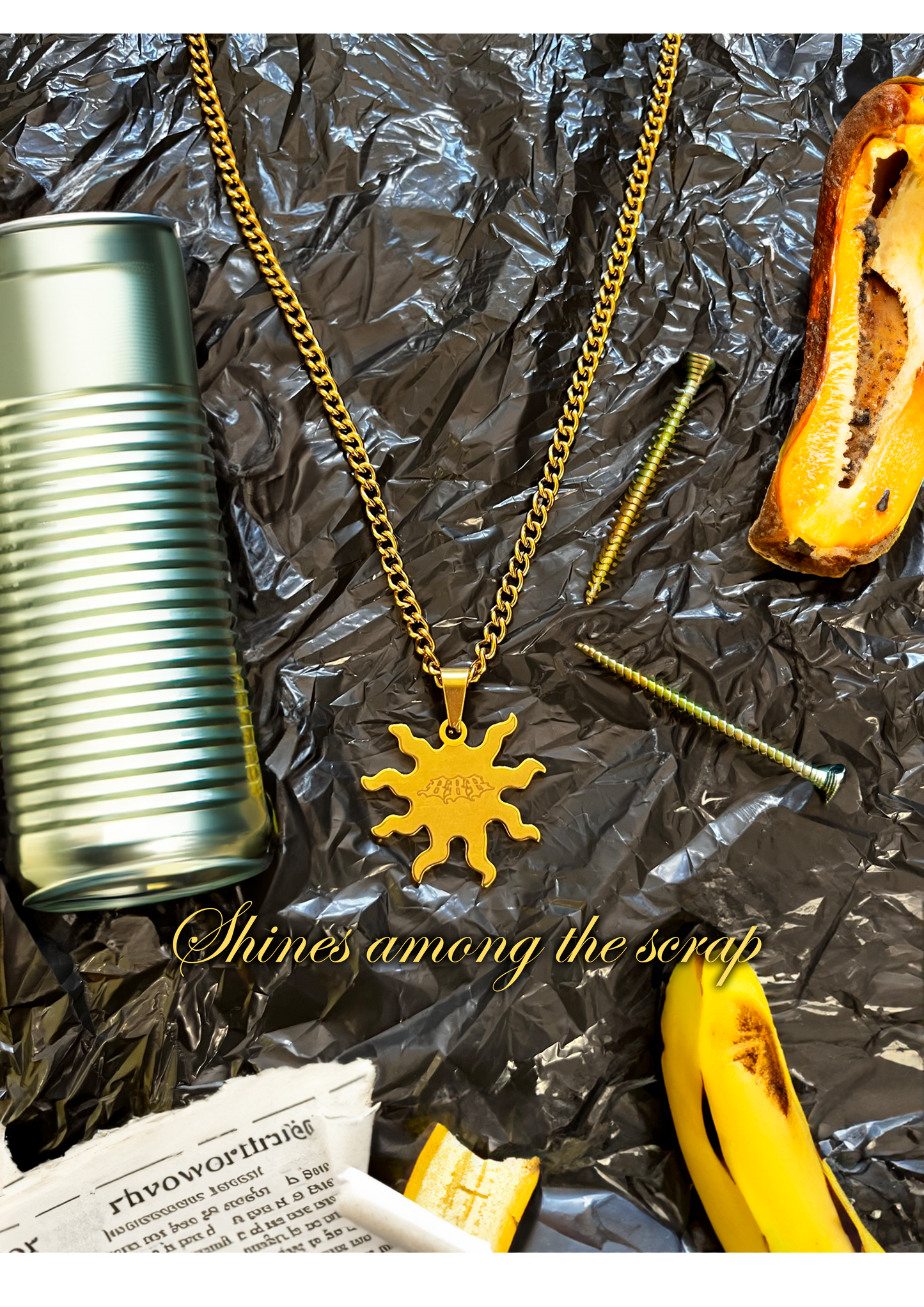 Shine Among Trash Pendant