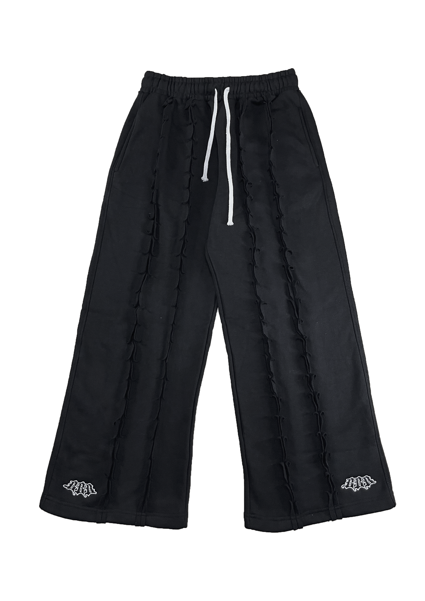 Blur Baggy Pants Black/White