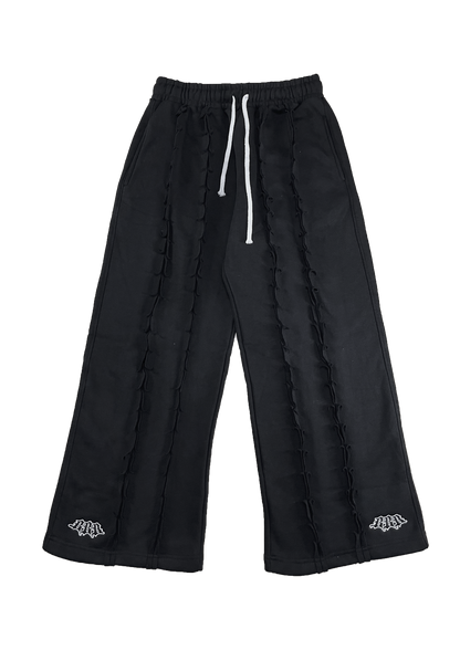 Blur Baggy Pants Black/White