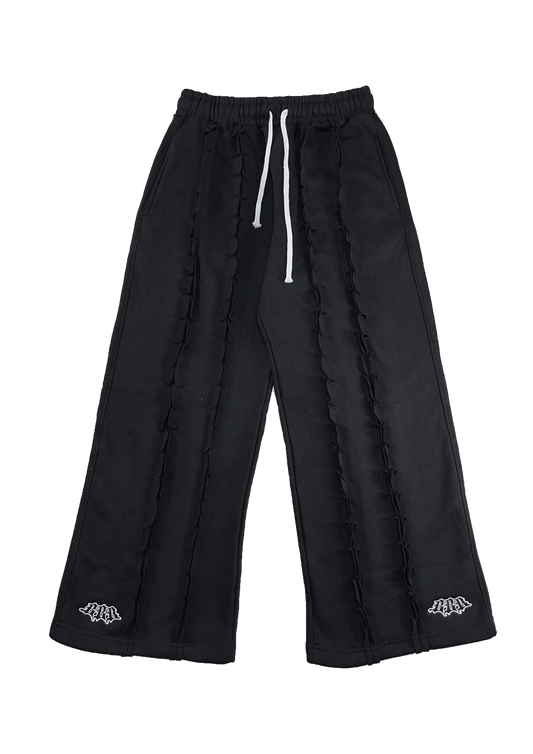 Blur Baggy Pants Black/White