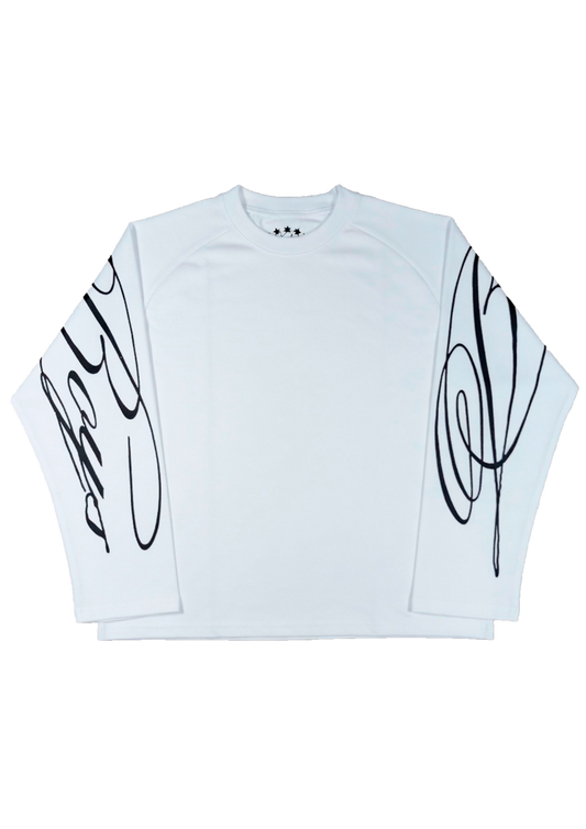 Blur LongSlevee White