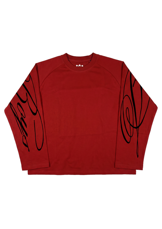 Blur LongSlevee Red