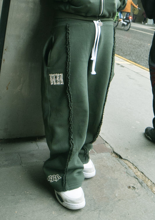 BlurBoys Ripped Pants Green