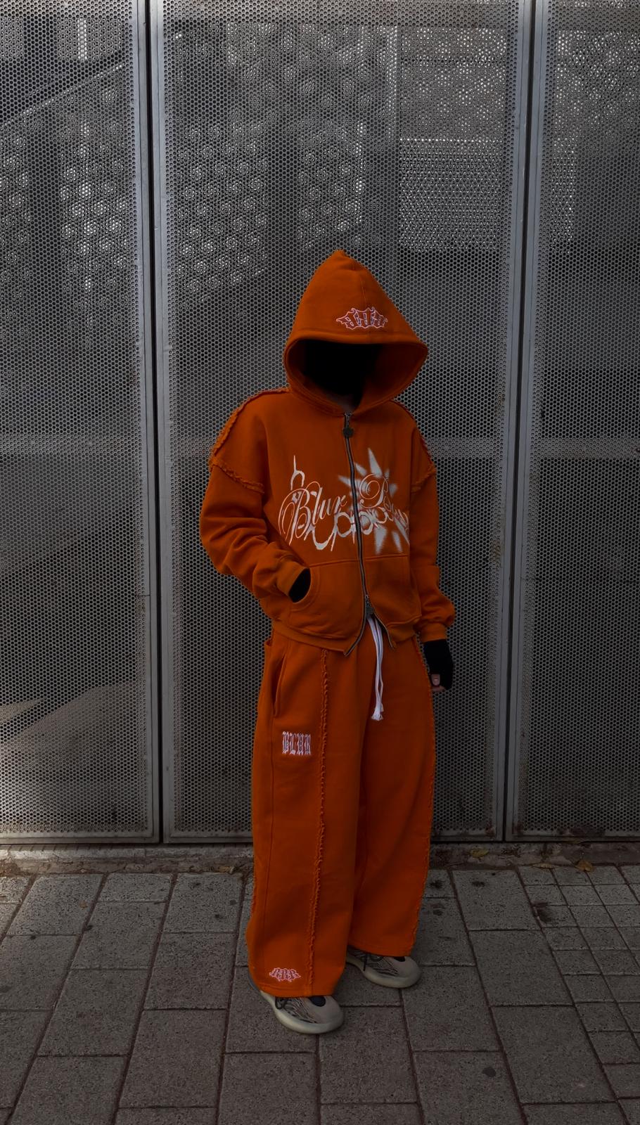BlurBoys Ripped Pants Orange