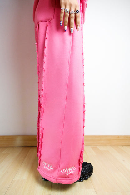 Blur Baggy Pants Pink/White