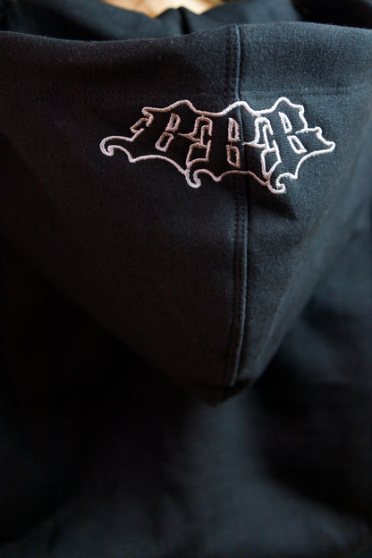 Blur Zip Up Black/Grey