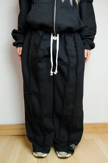 Blur Baggy Pants Black/Grey