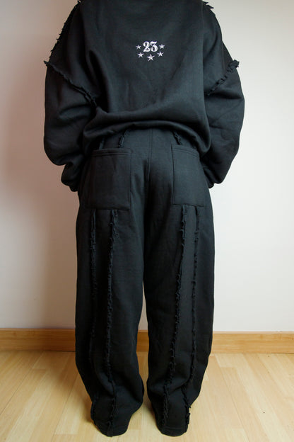 Blur Baggy Pants Black/Grey